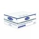 BulkySoft Premium Z ''No Clog'' extra gyorsan oldódó hajtogatott kéztörlő, 2 rétegű, hófehér, 20,5x24 cm, 150 lap, 100% cellulóz, 25 csomag/karton