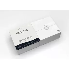   Fasana Dinner szalvéta fehér, 2 rétegű, 40x40 cm, 250 lap, 1/8 hajtott, 6 csomag/karton