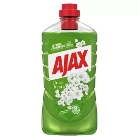   Ajax Floral Fiesta általános tisztítószer, Spring Flowers (zöld), 1 liter