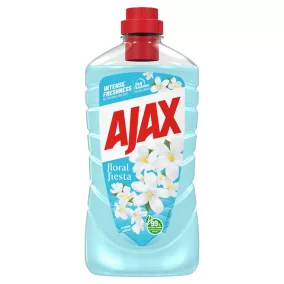   Ajax Floral Fiesta általános tisztítószer, Jasmine (világoskék), 1 liter