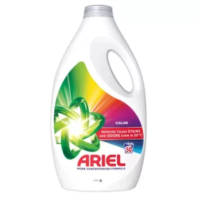   Ariel Color folyékony mosószer 50 mosás/2,25 liter, színes ruhákhoz