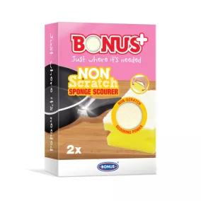 Bonus karcmentes súroló szivacs teflonra, 2 db-os, B353