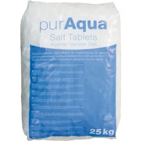 Puraqua (Aquatab) regeneráló só, 25 kg