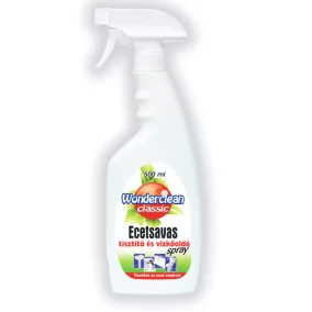   Wonderclean Classic ecetsavas tisztító és vízkőoldó spray, 500 ml