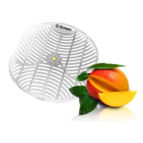   G-Screen Yellow pissoire (piszoár) rács, illatosított, citrus-mangó
