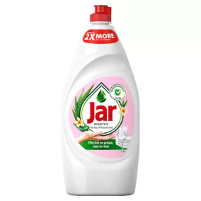 Jar mosogatószer Sensitive Aloe Vera & Pink Jasmine, 900 ml