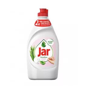Jar mosogatószer Sensitive Aloe Vera & Pink Jasmine, 450 ml