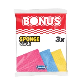 Bonus szivacskendő 3 db-os, B132