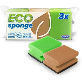 Bonus formázott mosogatószivacs, 3 db-os, B019