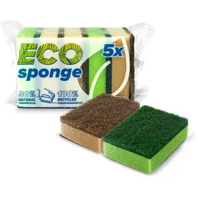 Bonus mosogatószivacs 5 db-os, színes, B033