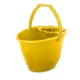 Bonus felmosó vödör csavarókosárral, 11 literes, HACCP/HoReCa, sárga, B105