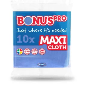 Bonus MAXI törlőkendő 10 db-os, kék, HACCP/HoReCa, B259