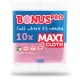 Bonus MAXI törlőkendő 10 db-os, piros, HACCP/HoReCa, B273