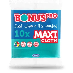 Bonus MAXI törlőkendő 10 db-os, zöld, HACCP/HoReCa, B310