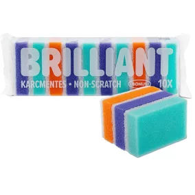 Bonus Brilliant mosogatószivacs, 10 db-os, B513