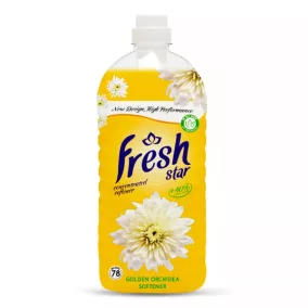   Fresh Star öblítő Golden Orchidea (orchidea illat), 78 mosás/1800 ml