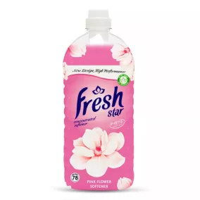   Fresh Star öblítő Pink Flower (rózsa illat), 78 mosás/1800 ml