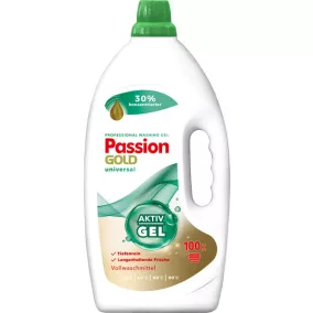   Passion Gold Universal mosógél, fehér és színes ruhákhoz, 100 mosás/4 liter