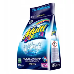   Multicolor kompakt mosópor fehér és színes ruhákhoz, 133 mosás/10kg