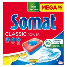 Somat Classic Power mosogatógép tabletta 80 db-os (MEGA)
