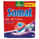 Somat All In One XXL Mega Pack gépi mosogatószer tabletta 75 db-os, többféle