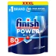 Finish Power All in One mosogatógép tabletta, 80 darabos, Regular/Lemon