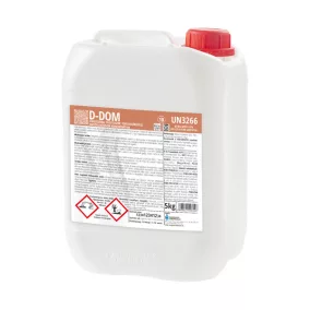  D-DOM fürdőszobai tisztítószer, textilfehérítő és fertőtlenítőszer koncentrátum, 5 kg