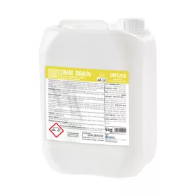   Combi Drain erős lefolyótisztító, zsíroldó és zsírbontó koncentrátum, 5 kg