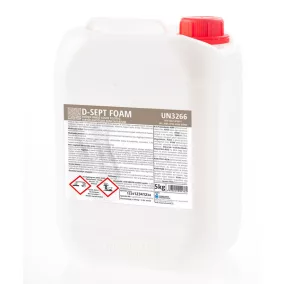   D-Sept Foam erősen habzó tisztító- és fertőtlenítőszer koncentrátum, 5 kg