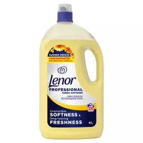   Lenor Professional öblítő Summer Breeze, 4 liter/200 mosás