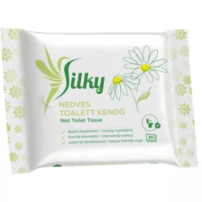 Nedves toalettpapír 36 db-os (Silky)