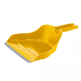   Bonus ''Handrix'' HACCP szemetes lapát gumi éllel, műanyag, sárga