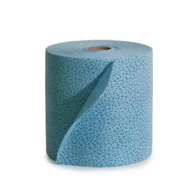   Smile 100% polipropilén (Polytex) szöszmentes törlőkendő, tekercses kiszerelés, kék színű, 32x38 cm, 500 lap/tekercs