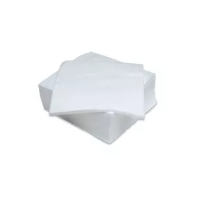   Smile kreppelt szöszmentes (Non-woven) törlőkendő, íves kiszerelés, fehér színű, 26,5x34 cm, 50 lap/csomag