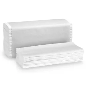   Smile Árstop ''V'' hajtogatott kéztörlő, 2 rétegű, hófehér, 23,2x22,9 cm, 150 lap, 20 csomag/karton