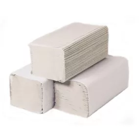   Smile Zig Zag 250 Natural V hajtogatott kéztörlő, 1 rétegű, 250 lapos, 25x23cm, natúr színű, 20 csomag/karton