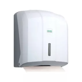   Vialli kéztörlő adagoló V hajtogatott kéztörlőkhöz, zárható, max. 400 lap, fehér (K4)