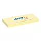 Öntapadó jegyzettömb, 38x51 mm, 3x100 lap, STICK N, pasztellsárga