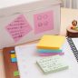   Öntapadó jegyzettömb, 76x127 mm, 100 lap, STICK N „360°”, rózsaszín
