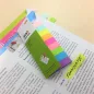   Jelölőcímke, papír,  9x50 lap, 50x12 mm, STICK N, neon és pasztell mix