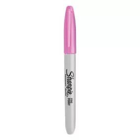   Alkoholos marker, 1 mm, kúpos, SHARPIE "Fine Point", pasztellrózsa