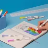 Filctoll készlet, vágott,  SHARPIE "S-Note", 4 különböző szín