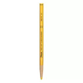   Jelölőceruza, 2,0 mm, SHARPIE "Peel-Off China marker", sárga