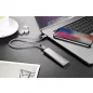   SSD (külső memória), 120 GB, USB 3.2 Gen2, VERBATIM "Vx500", szürke