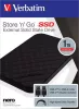 SSD (külső memória), 1TB, USB 3.2, VERBATIM "Store n Go", fekete