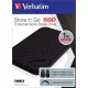 SSD (külső memória), 1TB, USB 3.2, VERBATIM "Store n Go", fekete