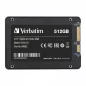   SSD (belső memória), 512GB, SATA 3, 500/520MB/s, VERBATIM "Vi550"