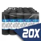 Szemeteszsák fekete 80x120 40mikron 160L 10db/tekercs (20 tekercs)