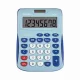Számológép, asztali, 8 számjegy, MAUL "MJ 550", világoskék-kék