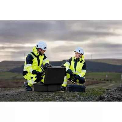 PW3 Hi-Vis Overhead esőkabát (3L)